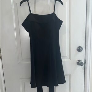 Morgan & Co. Black A-Line Cocktail Dress